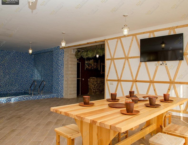 Сауна в гостевом доме Чижик-Пыжик, в Ялте, пгт, Никита, Южнобережное шоссе, д. 36 | Зона отдыха | 1001sauna.com