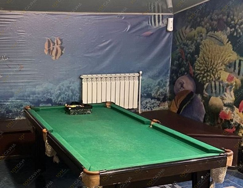 Русская баня На Петербургском шоссе 119, в Твери, Петербургское шоссе, 119 | Большой зал с бильярдом и бассейном. Фото 16 | 1001sauna.com