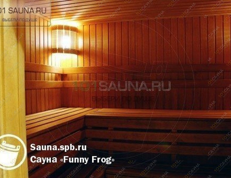 Сауна Funny Frog, в Санкт-Петербурге, Ветеранов проспект, 69 | 14 | 1001sauna.com