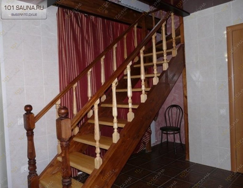 Баня Клуб здоровья, в Самаре, Южный проезд, 4/4 | Баня "Клуб здоровья" Самара. Каталог: Бани и сауны Самары. Лестница. | 1001sauna.com