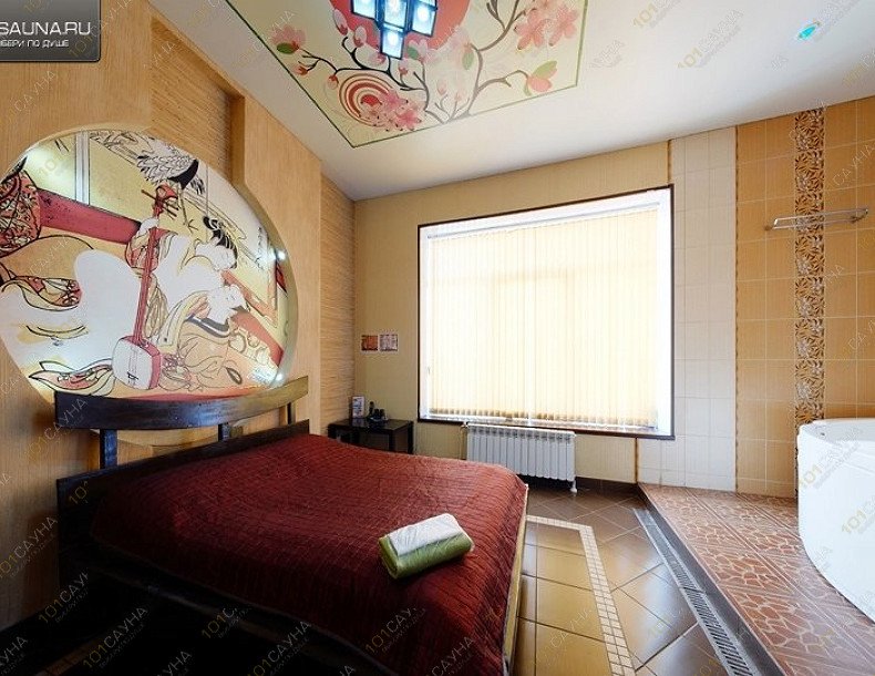 Банно-гостиничный комплекс Жар птица, в Омске, 14-я линия, 2а | Гостиничный номер: Япония. Фото: 49 | 1001sauna.com