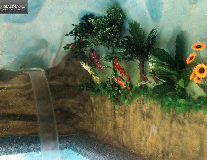 VIP сауна Домик Купидона, в Орске, Кременчугская, 72 | Номер "Райское озеро" | 1001sauna.com