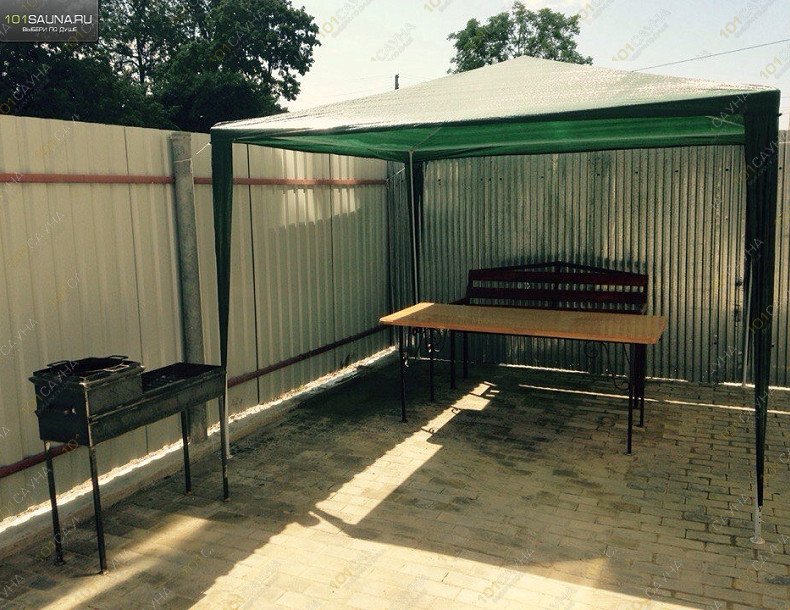 Баня на Аллее, в Калининграде, ул. Аллея Смелых, 207 | веранда | 1001sauna.com