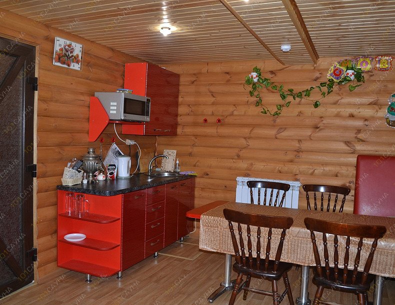 Сауна в отеле Соловей, в Иванове, ул. 24 Линия, 1а | гостинная-кухня | 1001sauna.com