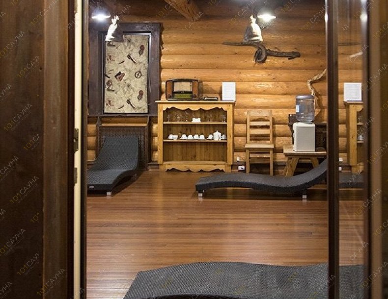 Баня Мечта, в Орле, поселок Зеленый Шум | вход из раздевалки | 1001sauna.com