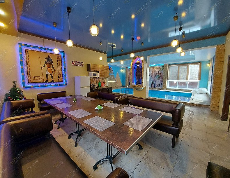 Сауна ЕГИПЕТ, в Ульяновске, переулок Ясеневый 18а | Банкетная зона | 1001sauna.com