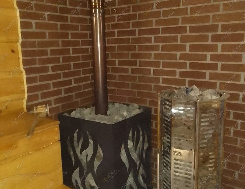 Сауна Абсолют, в Новокузнецке, Трамвайная, 6 | Печь в большом номере. | 1001sauna.com