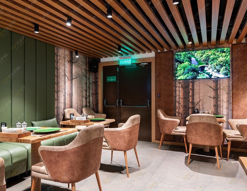Мужской банный клуб ТайгаПар, в Москве, Пресненская набережная, 4 ст1 | Номер "Общее отделение": Общее отделение. Фото свободной посадки 2 | 1001sauna.com