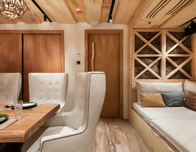 Мужской банный клуб ТайгаПар, в Москве, Пресненская набережная, 4 ст1 | Номер "VIP сьют Сеновал": VIP сьют Сеновал. Фото 7 | 1001sauna.com