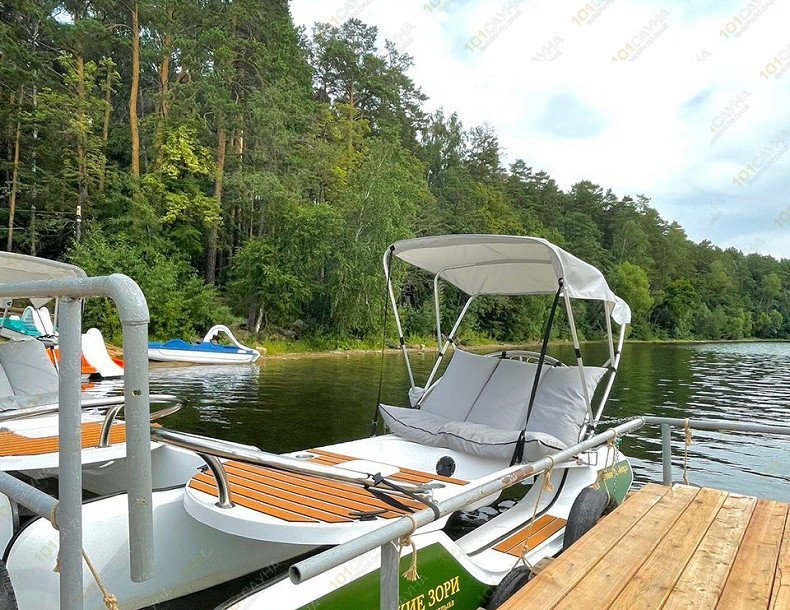 Комплекс Уральские зори 40, в Чебаркуле, оз. Еловое, ГК «Уральские Зори», 1 | 6 | 1001sauna.com