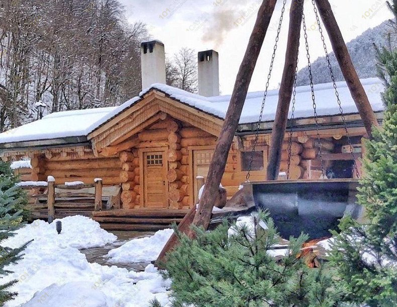 Банный комплекс Espas, в Красной Поляне, Роза Хутор, Набережная Лаванда, 9 А | 9 | 1001sauna.com