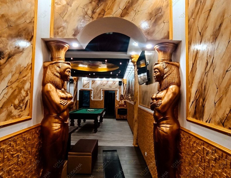 Банный комплекс Андреевские бани, в Омске, Совхозная 2-я ул. 21 | Номер "Египет": Номер - Египет. Фото 8 | 1001sauna.com