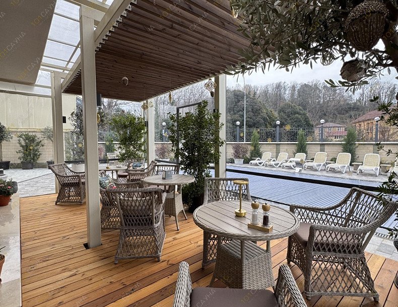 Сауна в отеле Алиса, в Сочи, Кудепста, Искры, 17 | Беседка. Фото 3 | 1001sauna.com