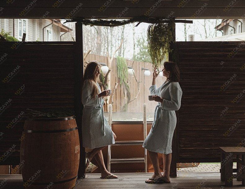 Русские бани и сауна Шуваловское подворье, в Санкт-Петербурге, Большая озёрная, 29/2 | Банный чан. Фото 2 | 1001sauna.com