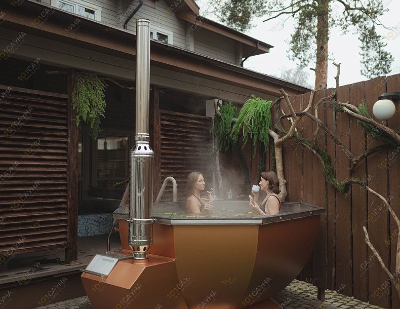 Русские бани и сауна Шуваловское подворье, в Санкт-Петербурге, Большая озёрная, 29/2 | Банный чан. Фото 5 | 1001sauna.com