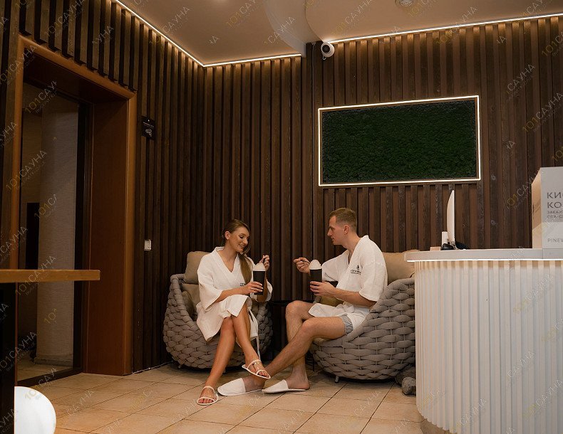 Сауна в отеле Сосновый бор, в Новосибирске, Новая Заря, 53А | Комната отдыха | 1001sauna.com