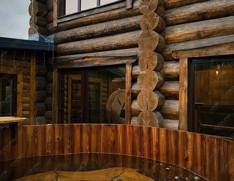 Банный комплекс Маша и Медведь, в Мытищах, Калинина, 4 | банный чан на улице | 1001sauna.com