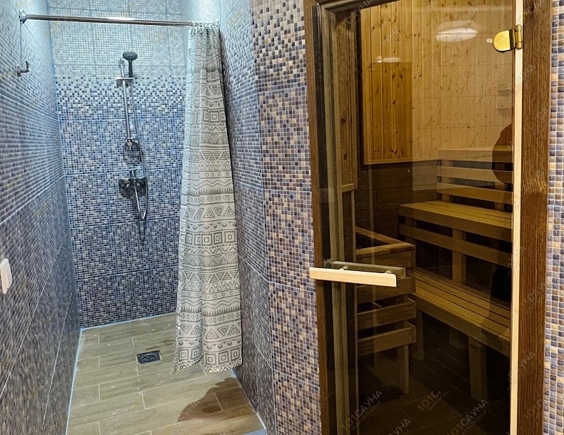 Сауна Сапфир, в Омске, Андрианова, 3 корп. 2 | Номер "Сауна - Санторини": 4 | 1001sauna.com