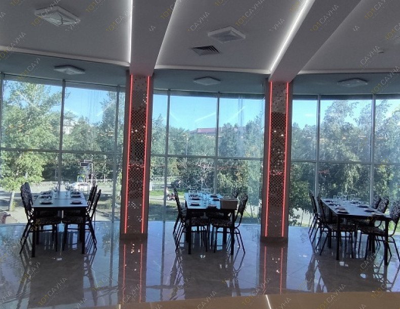 Сауна Сапфир, в Омске, Андрианова, 3 корп. 2 | Банкетный зал. Фото 1 | 1001sauna.com