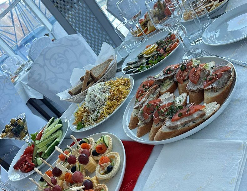 Сауна Сапфир, в Омске, Андрианова, 3 корп. 2 | Банкетный зал. Фото 5 | 1001sauna.com