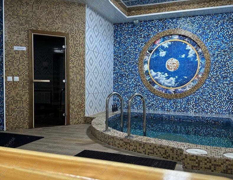 Сауна Сапфир, в Омске, Андрианова, 3 корп. 2 | Номер "Банное патио - Греция": 1а | 1001sauna.com