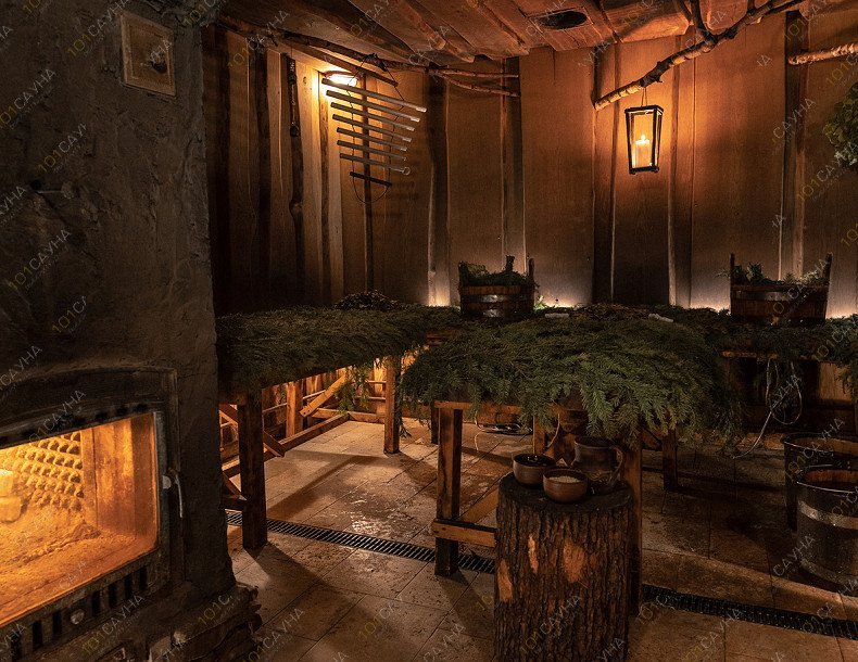 Банный SPA комплекс СИБЕРИЯ, в Москве, Образцова, 31 строение 3 | Номер "Изба таёжная": 14 | 1001sauna.com