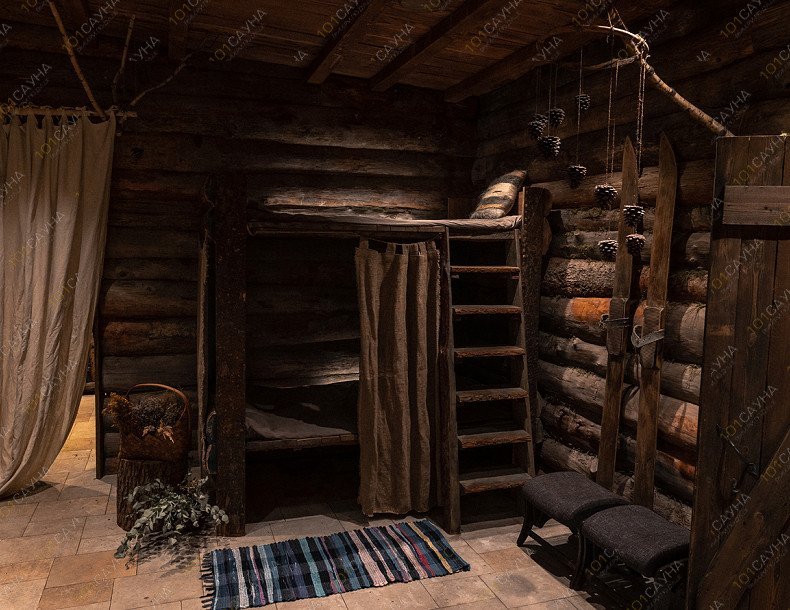 Банный SPA комплекс СИБЕРИЯ, в Москве, Образцова, 31 строение 3 | Номер "Изба таёжная": 17 | 1001sauna.com