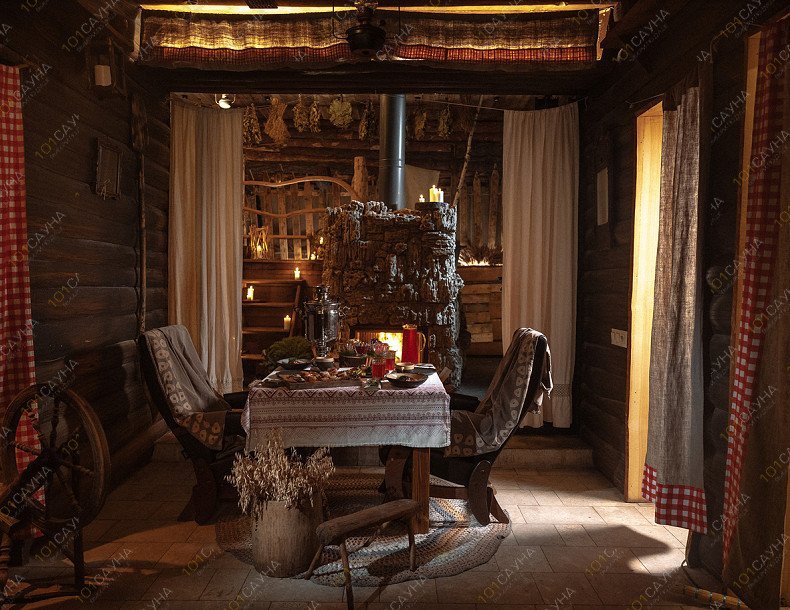 Банный SPA комплекс СИБЕРИЯ, в Москве, Образцова, 31 строение 3 | Номер "Изба курная": 1 | 1001sauna.com