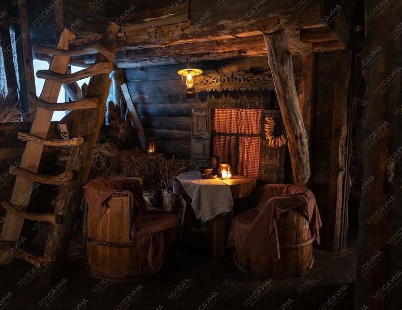 Банный SPA комплекс СИБЕРИЯ, в Москве, Образцова, 31 строение 3 | Номер "Изба курная": 7 | 1001sauna.com