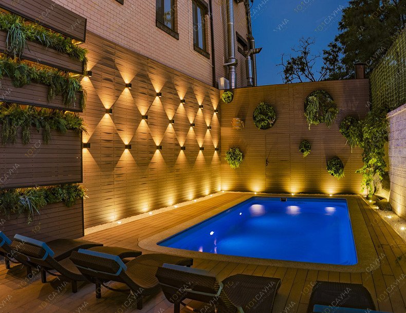 Банный комплекс Rai-Spa, в Краснодаре, ул. Адыгейская набережная, 186 | Номер "Летняя терраса с бассейном": 1 | 1001sauna.com