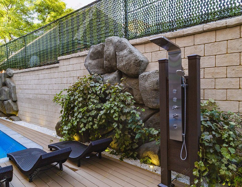 Банный комплекс Rai-Spa, в Краснодаре, ул. Адыгейская набережная, 186 | Номер "Летняя терраса с бассейном": 2 | 1001sauna.com