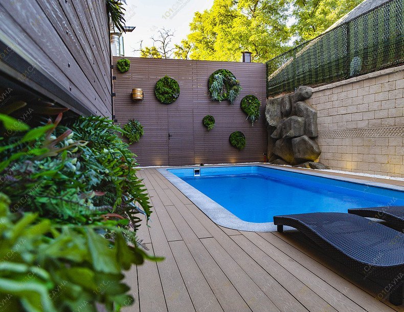 Банный комплекс Rai-Spa, в Краснодаре, ул. Адыгейская набережная, 186 | Номер "Летняя терраса с бассейном": 3 | 1001sauna.com