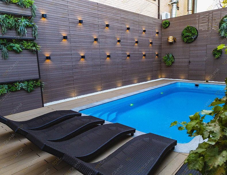 Банный комплекс Rai-Spa, в Краснодаре, ул. Адыгейская набережная, 186 | Номер "Летняя терраса с бассейном": 4 | 1001sauna.com