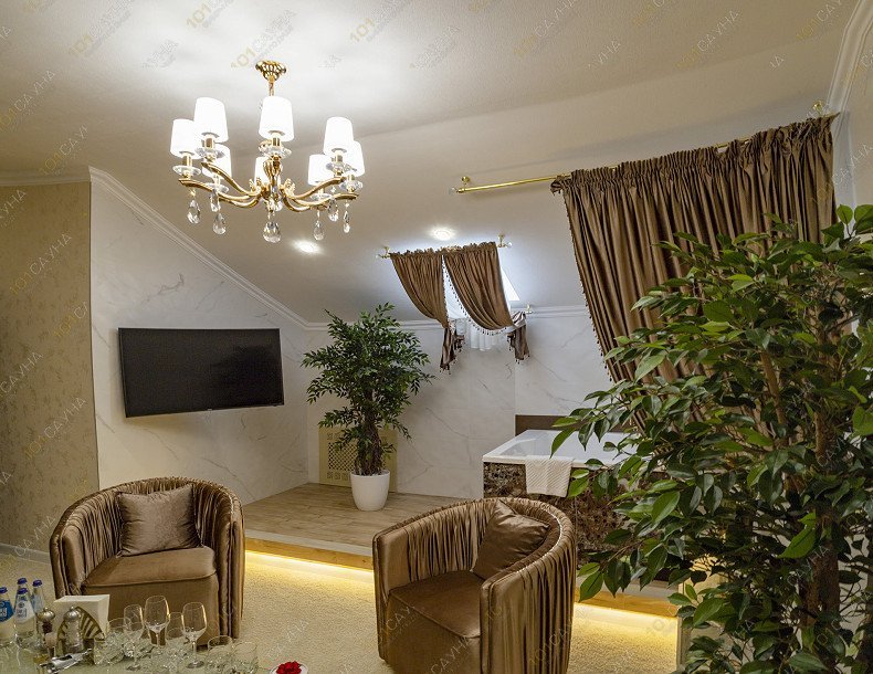 Банный комплекс Rai-Spa, в Краснодаре, ул. Адыгейская набережная, 186 | Номер "Гостиничный номер - Казанова": 6 | 1001sauna.com