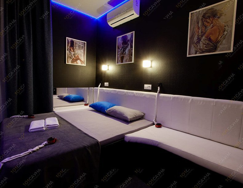 Тематический отель Небо на Магистральной, в Омске, Магистральная, 52 | Номер "Синяя комната": 2 | 1001sauna.com