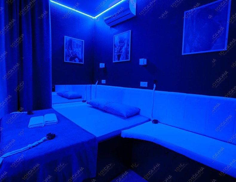 Тематический отель Небо на Магистральной, в Омске, Магистральная, 52 | Номер "Синяя комната": 9 | 1001sauna.com