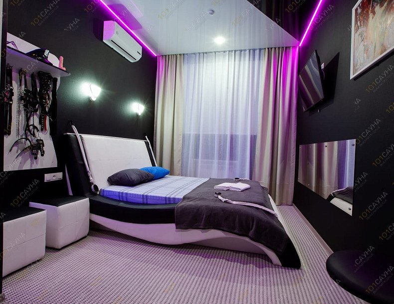 Тематический отель Небо на Магистральной, в Омске, Магистральная, 52 | Номер "Черно-белая комната": 4 | 1001sauna.com