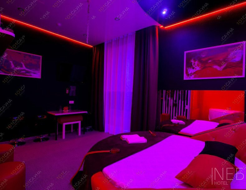 Тематический отель Небо на Магистральной, в Омске, Магистральная, 52 | Номер "Красная комната": 7 | 1001sauna.com