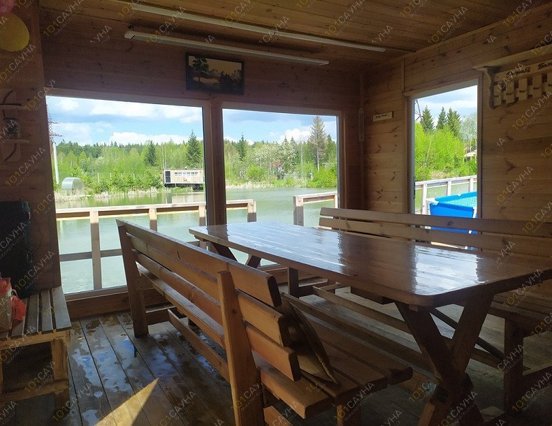 Комплекс Баня на пруду, в Златоусте, Квартал Орловский, 74 А | Комната отдыха | 1001sauna.com