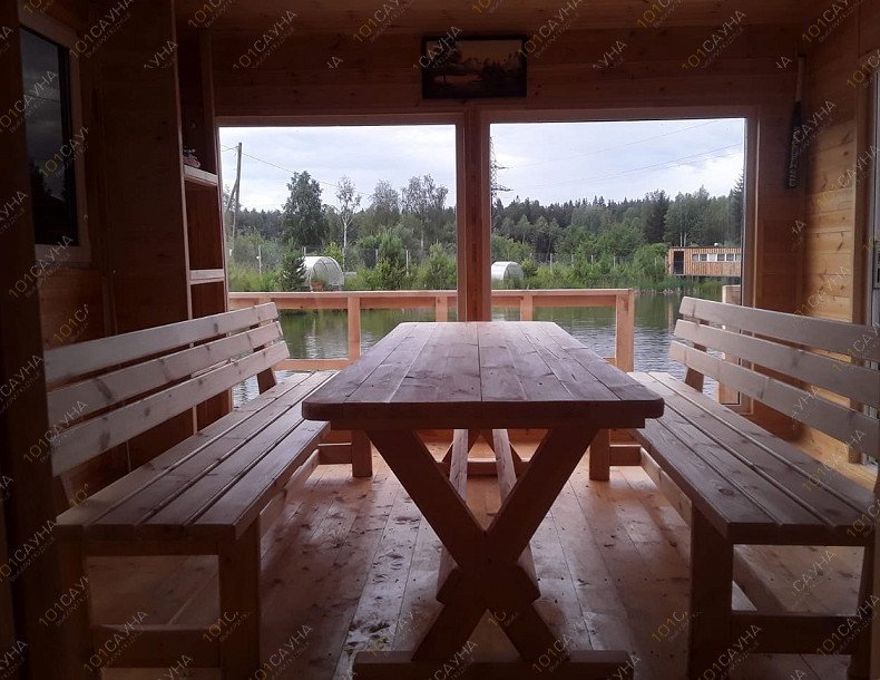 Комплекс Баня на пруду, в Златоусте, Квартал Орловский, 74 А | Комната отдыха | 1001sauna.com