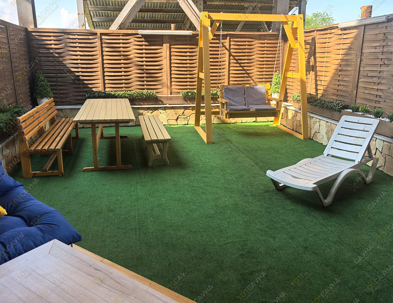 Сауна Сапфир, в Омске, Андрианова, 3 корп. 2 | Номер "Мангальное патио с бассейном " Греция"": 1 | 1001sauna.com