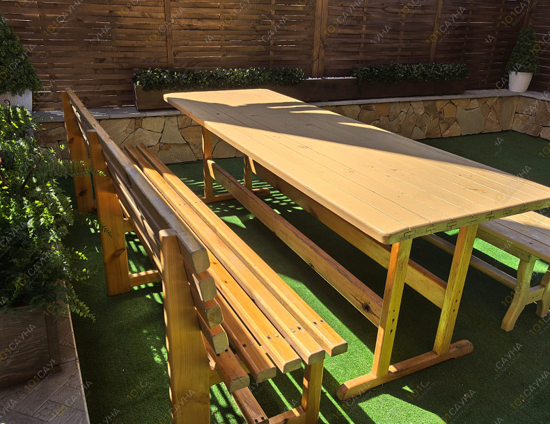 Сауна Сапфир, в Омске, Андрианова, 3 корп. 2 | Номер "Мангальное патио с бассейном " Греция"": 5 | 1001sauna.com