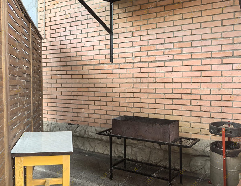 Сауна Сапфир, в Омске, Андрианова, 3 корп. 2 | Номер "Мангальное патио с бассейном " Греция"": 8 | 1001sauna.com