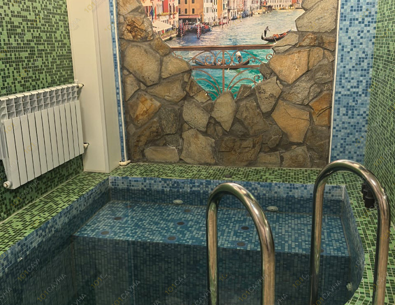 Сауна Сапфир, в Омске, Андрианова, 3 корп. 2 | Номер "Мангальное патио с бассейном " Венеция"": 6 | 1001sauna.com