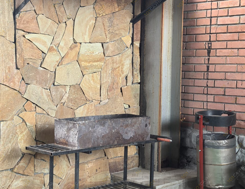 Сауна Сапфир, в Омске, Андрианова, 3 корп. 2 | Номер "Мангальное патио с бассейном "Санторини"": 2 | 1001sauna.com