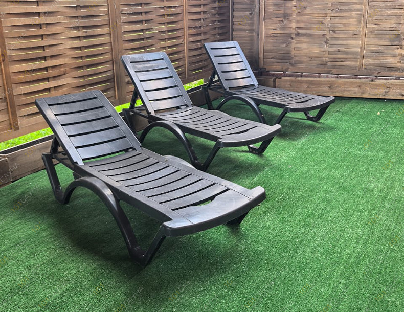 Сауна Сапфир, в Омске, Андрианова, 3 корп. 2 | Номер "Мангальное патио с бассейном "Санторини"": 4 | 1001sauna.com