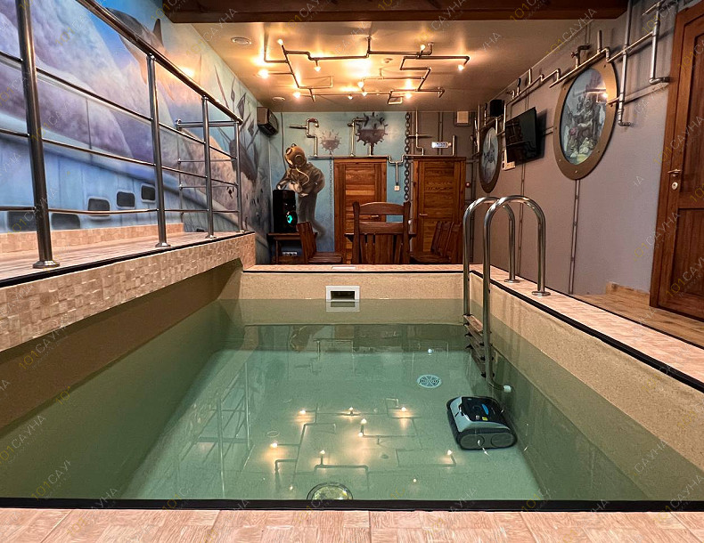 VIP баня на дровах Викинг, в Рязани, Кутузова, 15 | Номер "Зал - Царство Атлантиды": 1 | 1001sauna.com