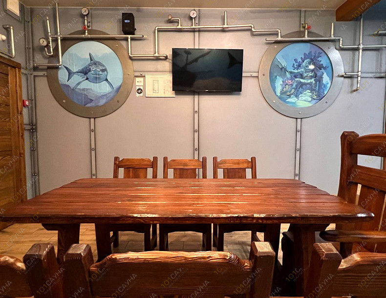 VIP баня на дровах Викинг, в Рязани, Кутузова, 15 | Номер "Зал - Царство Атлантиды": 2 | 1001sauna.com