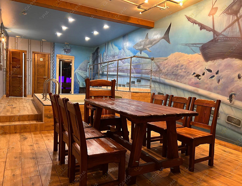 VIP баня на дровах Викинг, в Рязани, Кутузова, 15 | Номер "Зал - Царство Атлантиды": 7 | 1001sauna.com