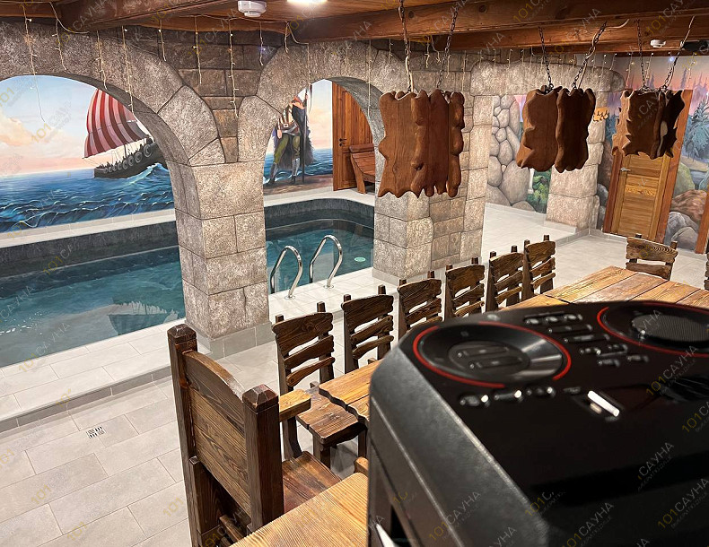 VIP баня на дровах Викинг, в Рязани, Кутузова, 15 | Номер "Зал - Королевство викингов": 2 | 1001sauna.com